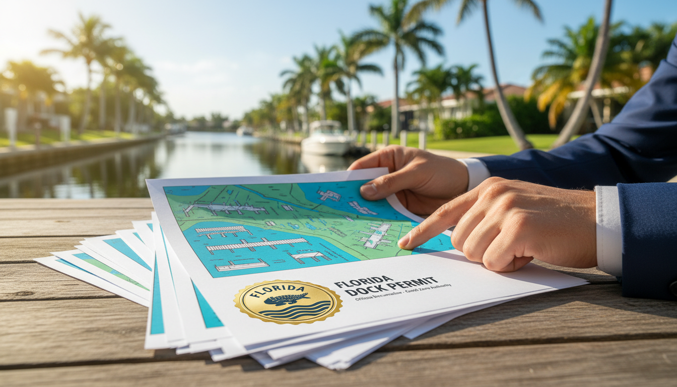do you need a permit to build a dock in florida canals