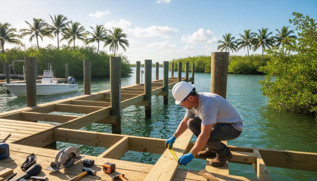 dock builder in Cape Coral FL