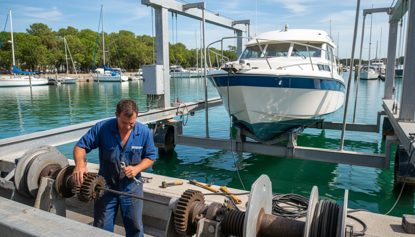 how to maintain a boat lift to prevent costly repairs